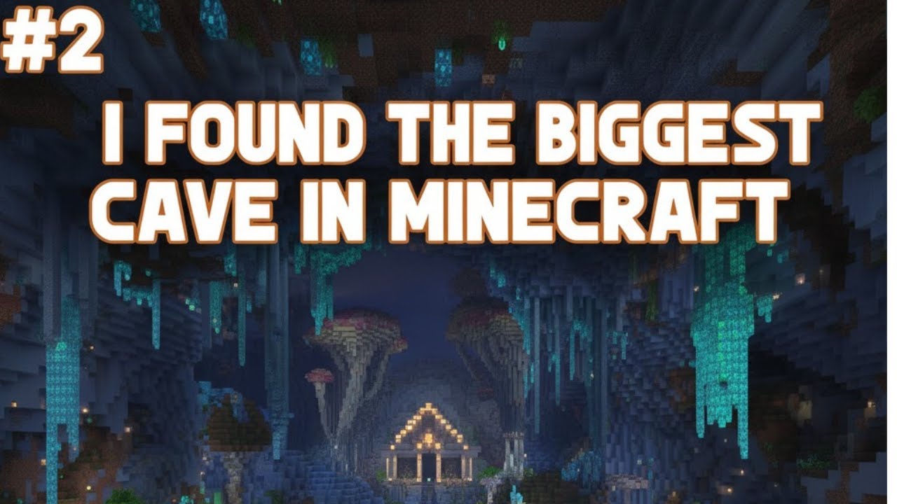 I Found the BIGGEST Cave in Minecraft 😱 | Insane Discovery - YouTube