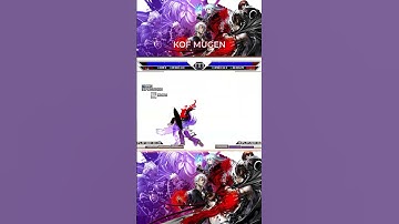 [KOF MUGEN] Orochi Iori Vs Orochi Leona #leonaheidern #orochiiori #kof #kofmugen