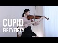 Fifty fifty  cupid  viola cover