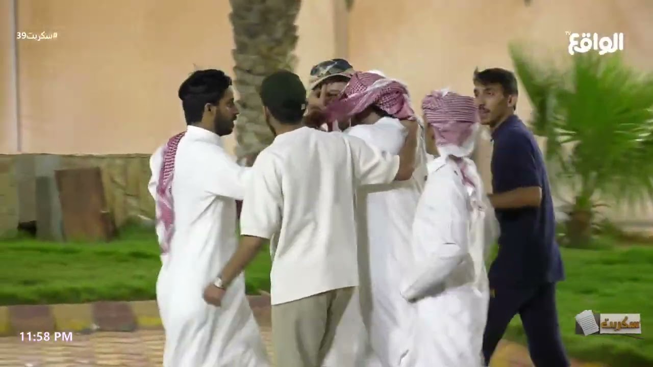 خروج المتسابقين وتأثرهم ومواساتهم لثامر مدعث | لحظة لقاء #سكربت39