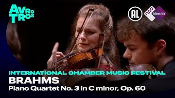 Brahms: Piano Quartet No. 3 - Janine Jansen - International Chamber Music Festival Utrecht - Live HD