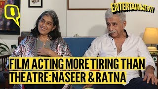 Films Don't Challenge You the Way Theatre Does: Naseeruddin Shah and Ratna Pathak Shah | The Quint