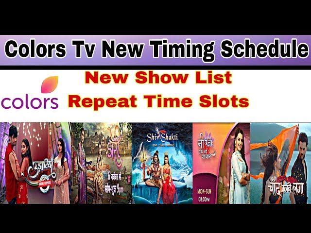 Colors Tv Show List 60 Photos - Moonagedaydream.film