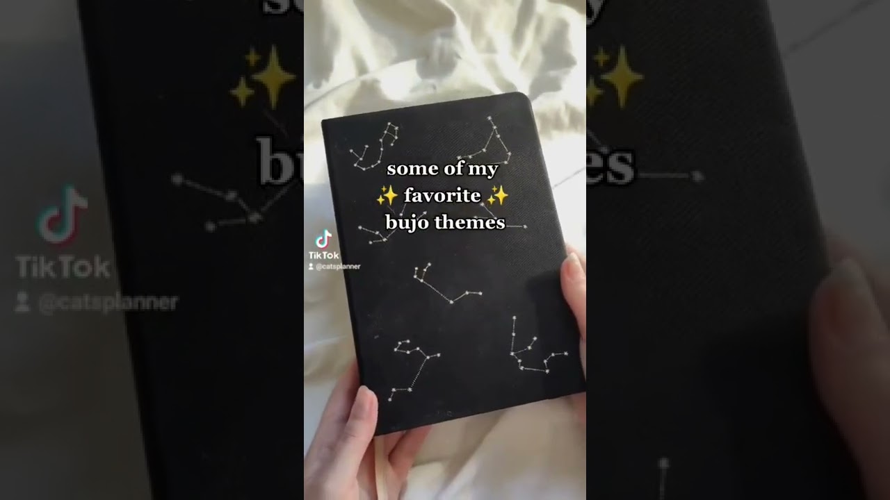 Some Of My Favorite Bujo Themes | PART1✨