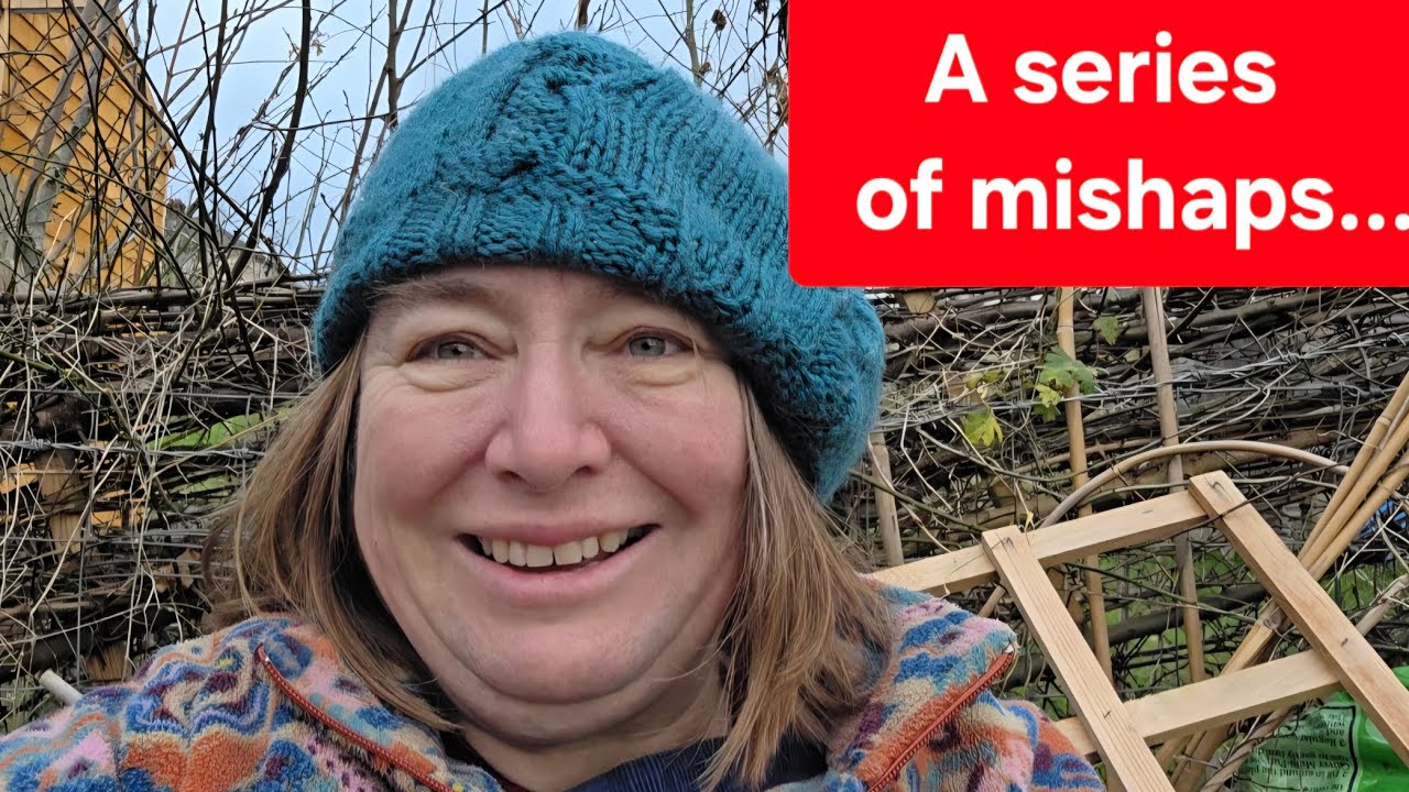 A series of mishaps... on and off the allotment!