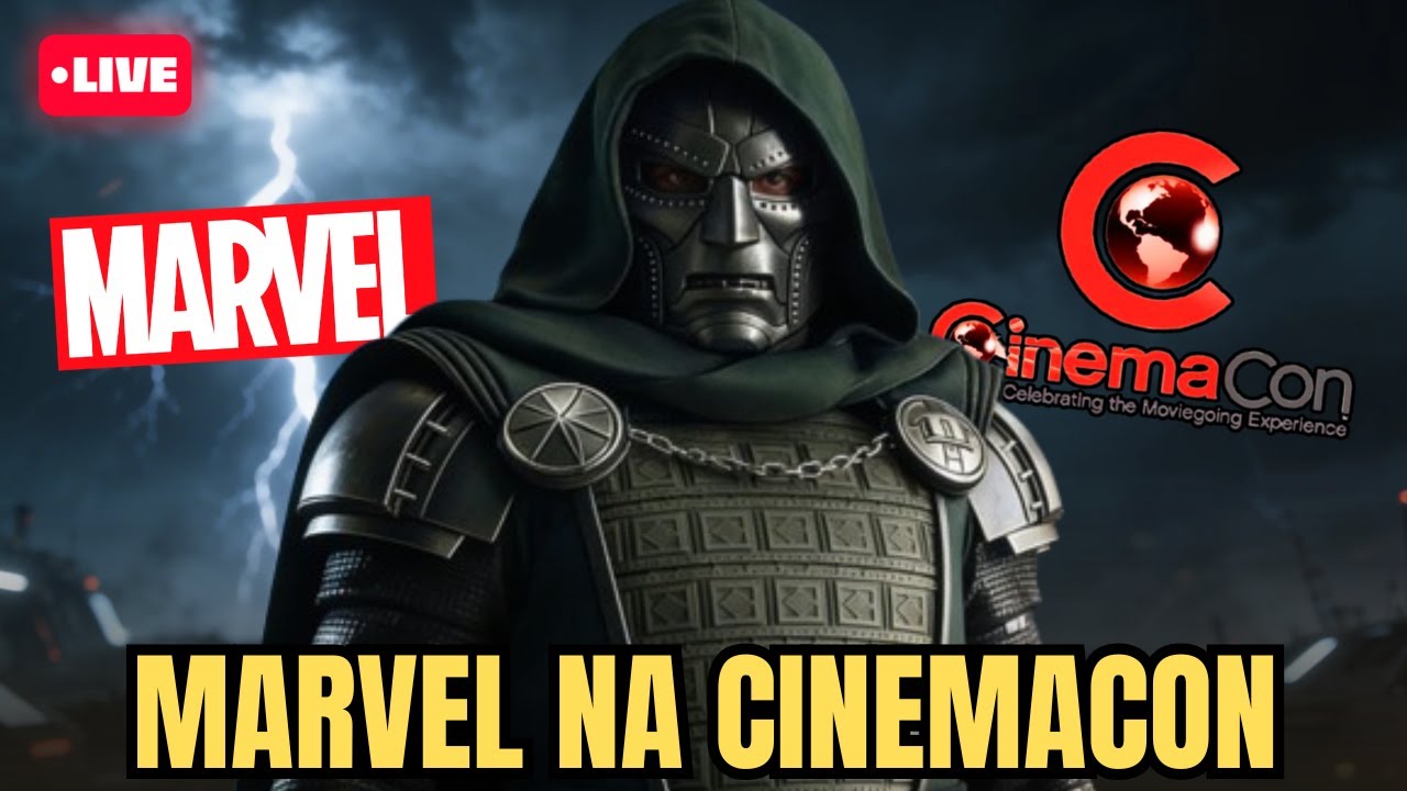 🚨 AO VIVO: 🚨 PAINEL DA MARVEL NA CINEMACON! TRAILER DE VINGADORES DOOMSDAY FINALMENTE CHEGOU?!