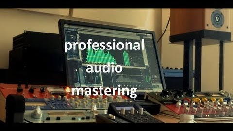 Online Mastering, CD Mastering Studio, London