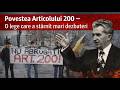Povestea Articolului 200 – O lege care a stârnit mari dezbateri...