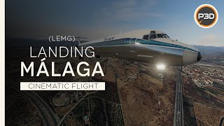 [P3Dv5.2] Aviaco Maddog x MD88 - APPROACH AND LANDING into Málaga Airport (LEMG) [4K]