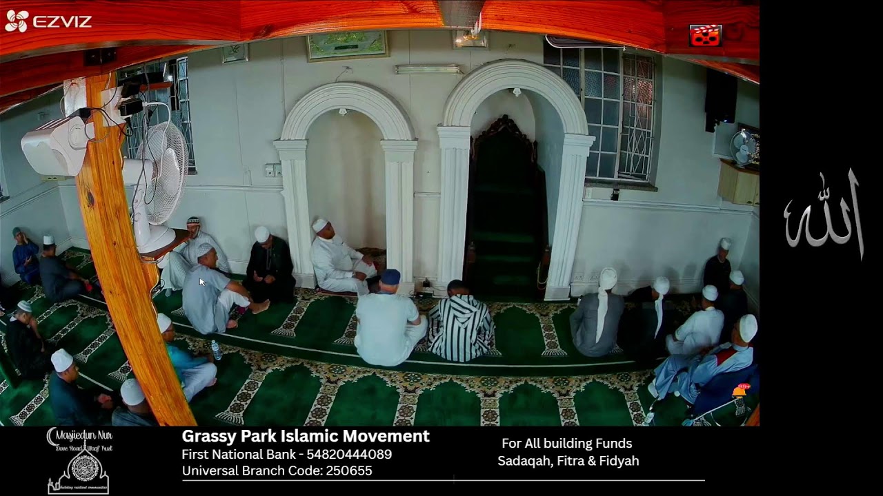 Masjiedun Nur's Live broadcast