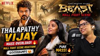 BEAST Mall Fight Scene Had Us Screaming! 😱🔥 | Thalapathy Vijay Reaction