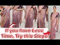 Basic Silk Saree Draping for Beginners | Easy Step-by-Step Guide