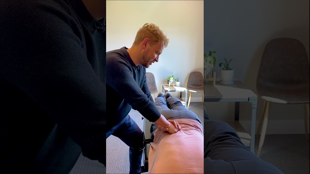 Dr.Jason adjusts a whiny client AKA his little brother😂 Watch until the end to see all the cracks😮