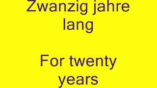 Megaherz- Ja genau German Lyrics+Englisch Translation