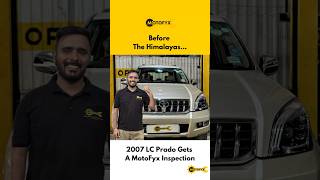 Inspecting a 2007 Toyota Land Cruiser Prado Before a Himalayan Drive | Full Underbody Check |MotoFyx