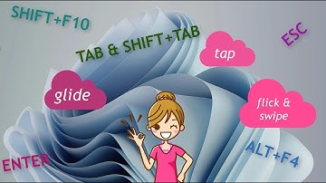 Windows 11 Lesson 4 ~ Getting By with Gestures