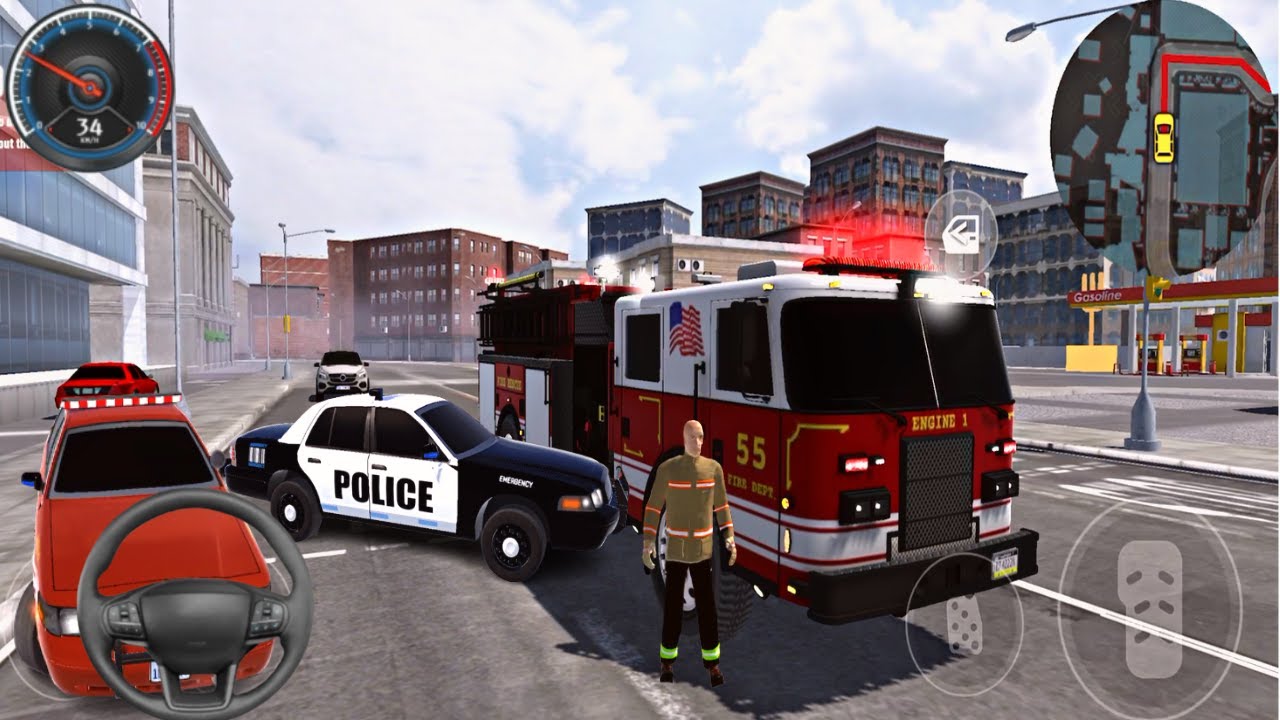 Rescue Team Games Sim USA 2022 - Car Game iOS , Android Gameplay #1 ...