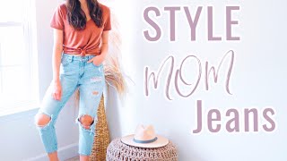 5 CASUAL &quot;MOM JEAN&quot; OUTFITS