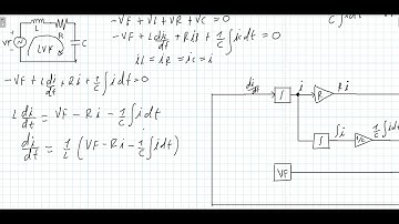 Modelado Matemático  Circuito RLC, Simulación en Simulink MatLab.
