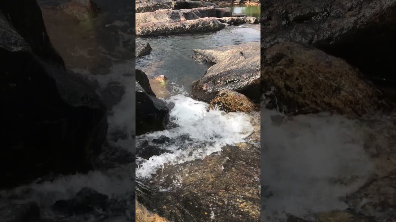 Natural Fast-Flowing Water Sound | Small Stream