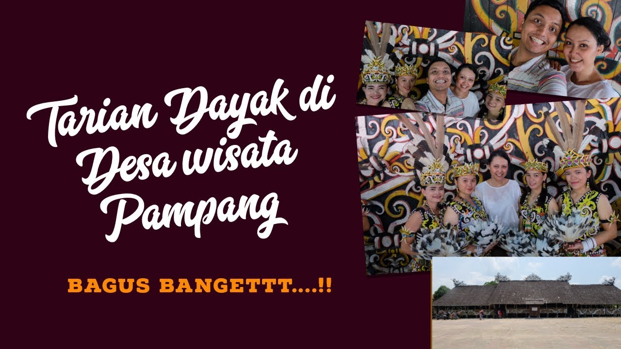 Tarian Dayak di Desa Wisata Pampang | KEREN BANGET.. WAJIB NONTON #Samarinda