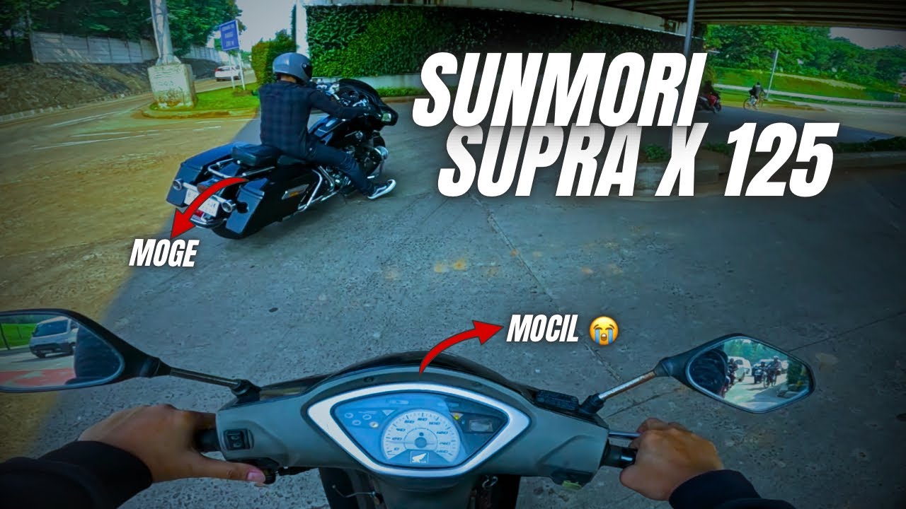 Sunmori Supra X 125 D 2006, Moge ketemu Mocil di Bintaro Loop | Motovlog