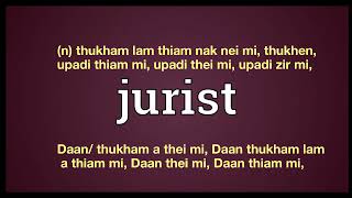 Jurist Meaning In English Ngawn