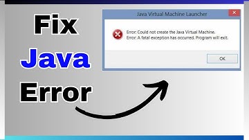 How to Fix Java Virtual Machine Errors (JVM)