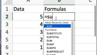 How to use formulas in Excel (vertical video) screenshot 5