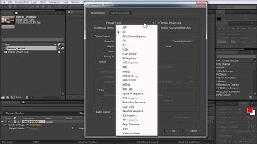 How to save video in Adobe After Effects as mov