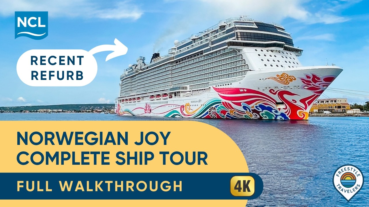 ⁣Norwegian Joy Full Ship Tour & Walkthrough | All Venues, Restaurants & Menus | NCL Joy Thermal Suite