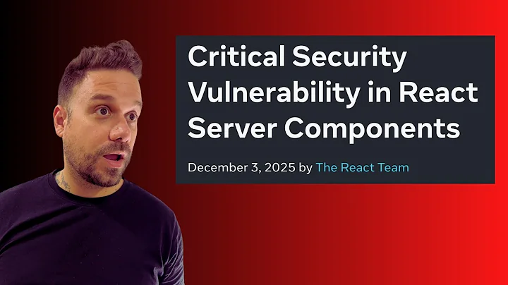 URGENT: Fix This React Exploit Immediately