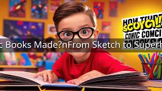 How Are Comic Books Made From Sketch to Superhero Page! 📚🦸‍♂️ | Jul 30 2026
