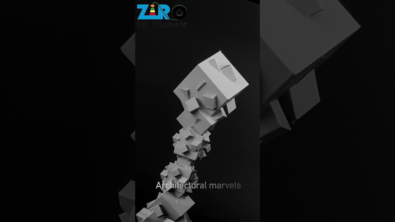 Shadow color from ZIRO! Co-extrusion Multi-color Matte PLA filament  