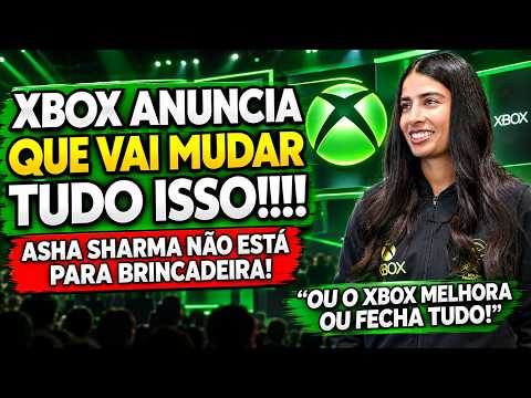 IT'S OFFICIAL: ASHA SHARMA Announces Her NEW XBOX RESET and Makes INCREDIBLE Changes!
