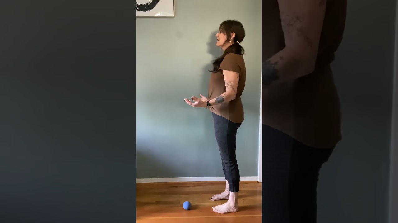 Rolling feet and shoulders 