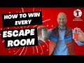 How to WIN Every Escape Room!! Tips from an Escape Room Designer