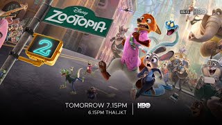 fanmade Hbo Asia  Zootopia 2 2025 promotomorrow On Hbo  March 30 2026