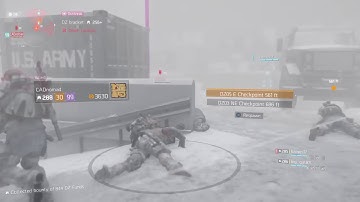 The Division... Ge Event Outbreak... Commendation List