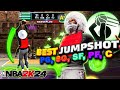 BEST JUMPSHOT FOR ALL BUILDS in NBA 2K24! 100% GREENLIGHTS + BEST JUMPSHOTS ON 2K24