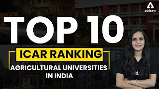 Top 10 ICAR Ranking Agricultural Universities in India