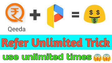 Qeeda app refer unlimited with parallel space | Qeeda refer bypass trick | Qeeda app unlimited trick