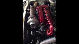 B13 sentra turbo start up