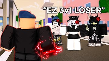 I Destroyed TOXIC Teamers in 3V1... (Jujutsu Shenanigans)