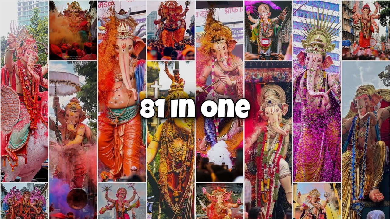 Mumbai Ganpati Visarjan 2023 | Lalbaug cha raja,Khetwadi all ganpati | Maximum Ganpati Covered 🤩