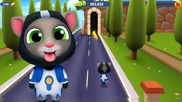 Talking Tom Gold Run Gameplay () Astronaut Tom 🐷