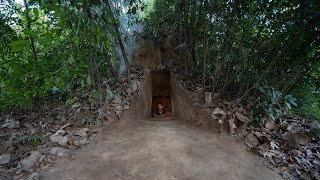 Girl Built Bushcrafts Secret Underground Earth Home  What Happened To Her?