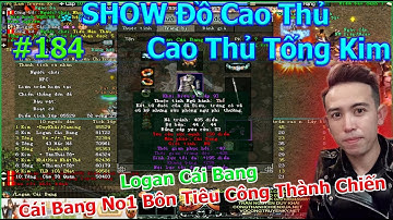Logan CaiBang Bỗng No1 Bôn Tiêu Sét 30tr | SHOW Đồ 184 | TOP Tống Kim Đại Xã Tắc | Duy Khải Gaming