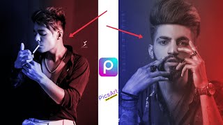 How to edit neon light effect | Picsart photo editing tutorial | screenshot 3