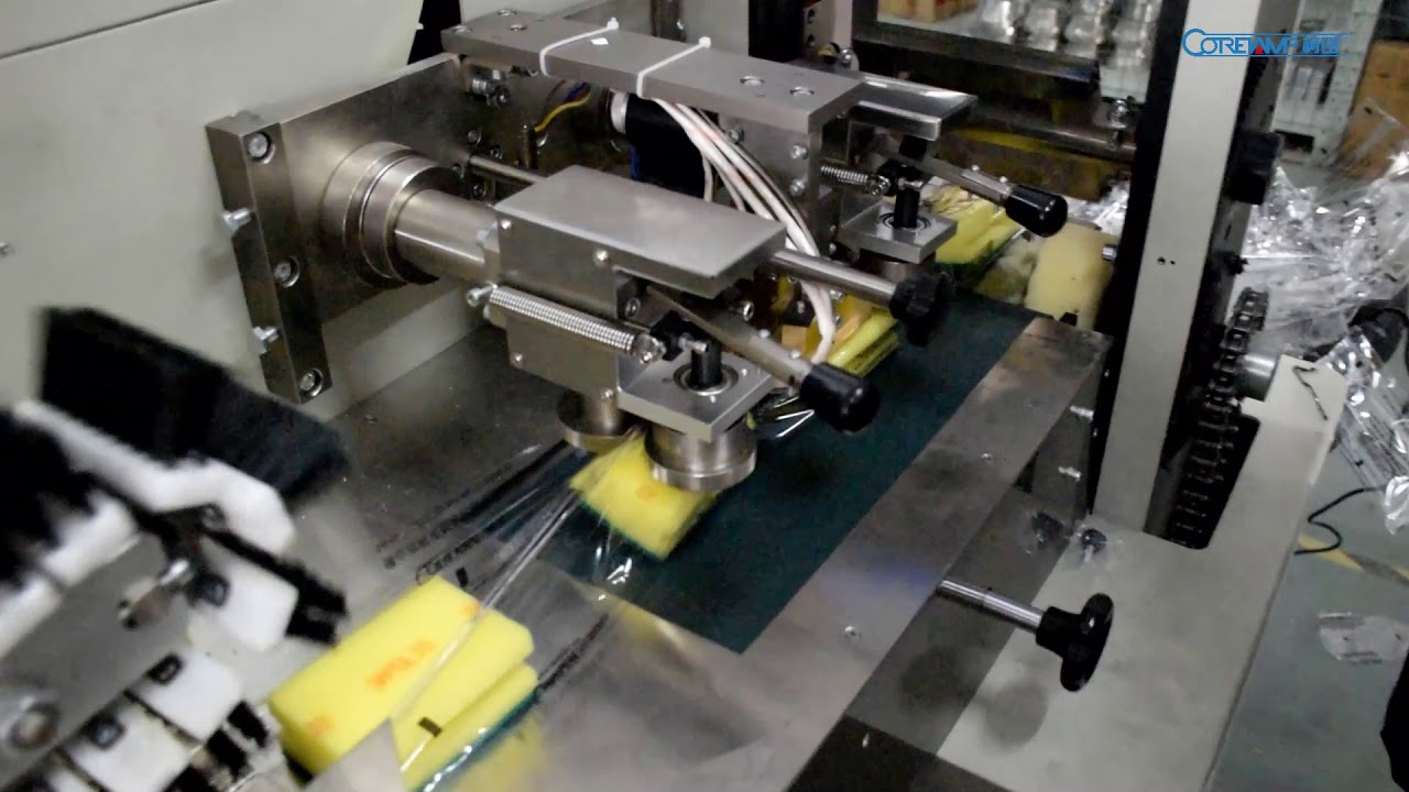 Single Kitchen Sponge Horizontal Flow Packing Machine